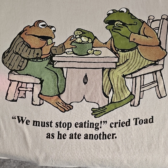 Frog and Toad Dining Graphic Tee - Picture 1 of 2